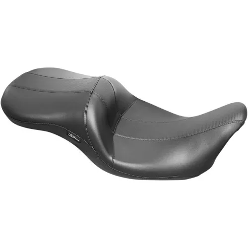 LePera Maverick Seat for 2008-2023 Harley Touring -Black/Carbon Weave