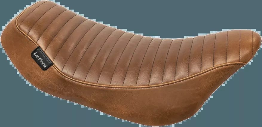 LePera Streaker Solo Seat for '08-Up Harley Davidson Touring Models - Pleated Stitch (Not for '24-Up FLHX/FLTR Models)