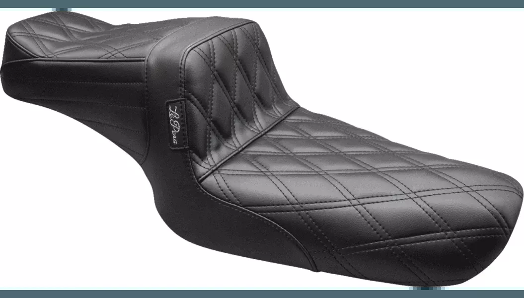 LePera Tailwhip Seat for '83-03 Harley Davidson Sportster Models - Double Diamond