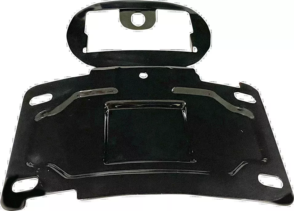 License Plate Mount/Relocation - Black