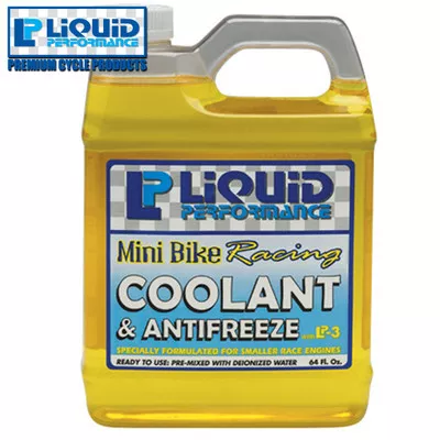 Liquid Performance Mini Bike Racing Coolant & Antifreeze 64 oz
