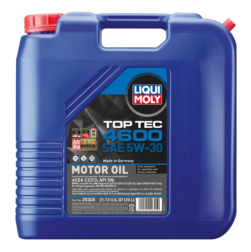 LQM Motor Oil – Top Tec 4600