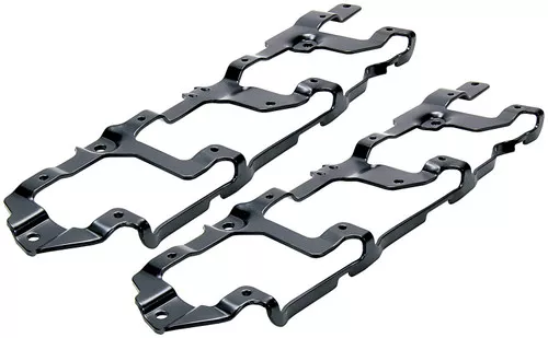 LS Coil Mounting Bracket Black Steel Pair ALL26212