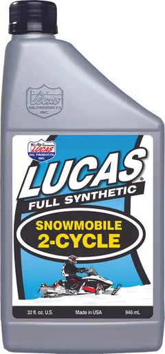 Lucas Synthetic 2-Cycle Snowmobile Oil 32Oz - 10835