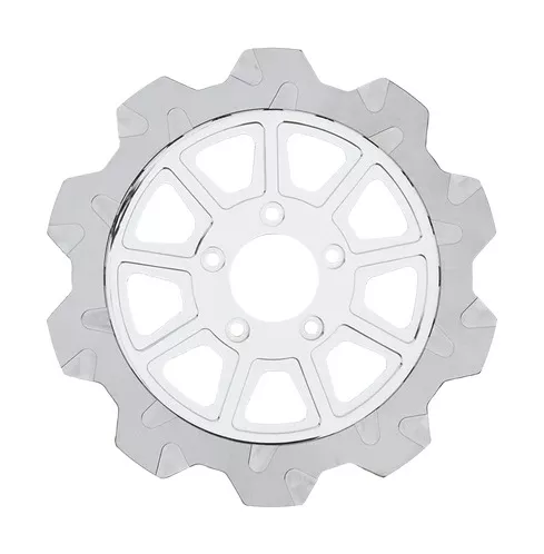 Lyndall Brakes 9 Spoke 11.5″ X 5mm Front Brake Rotor For Harley 2000-2014