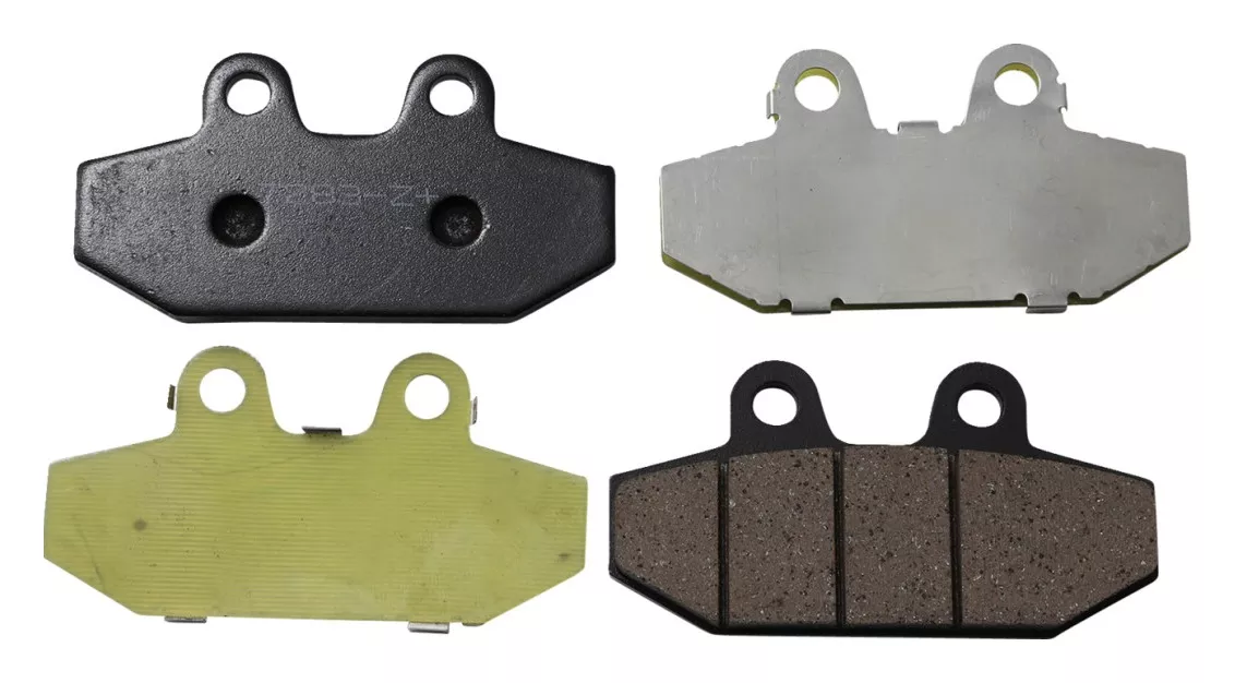 Lyndall Brakes Z-Plus Carbon / Aramid Rear Brake Pads For Harley Softail 2018-2026