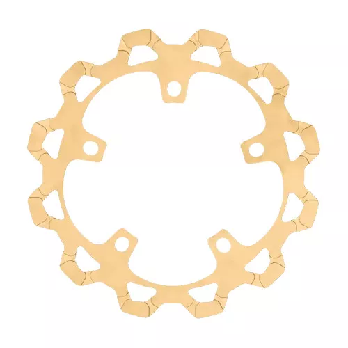 Lyndall One-Piece Front Rotor for 2024 Harley Touring - Gold