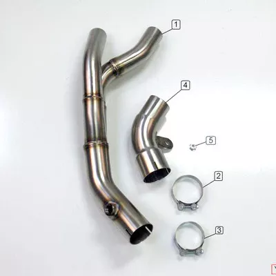 M4 Exhaust Cat. Converter Eliminator Yamaha YZF-R1 07-08