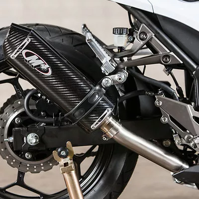 M4 Kawasaki Ninja 300 13-17 Standard Mount Slip On Exhaust