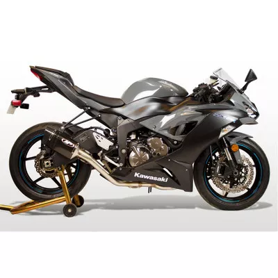 M4 Kawasaki ZX-6R / 636 09-26 Tech1 Carbon Standard Mount Full Exhaust System