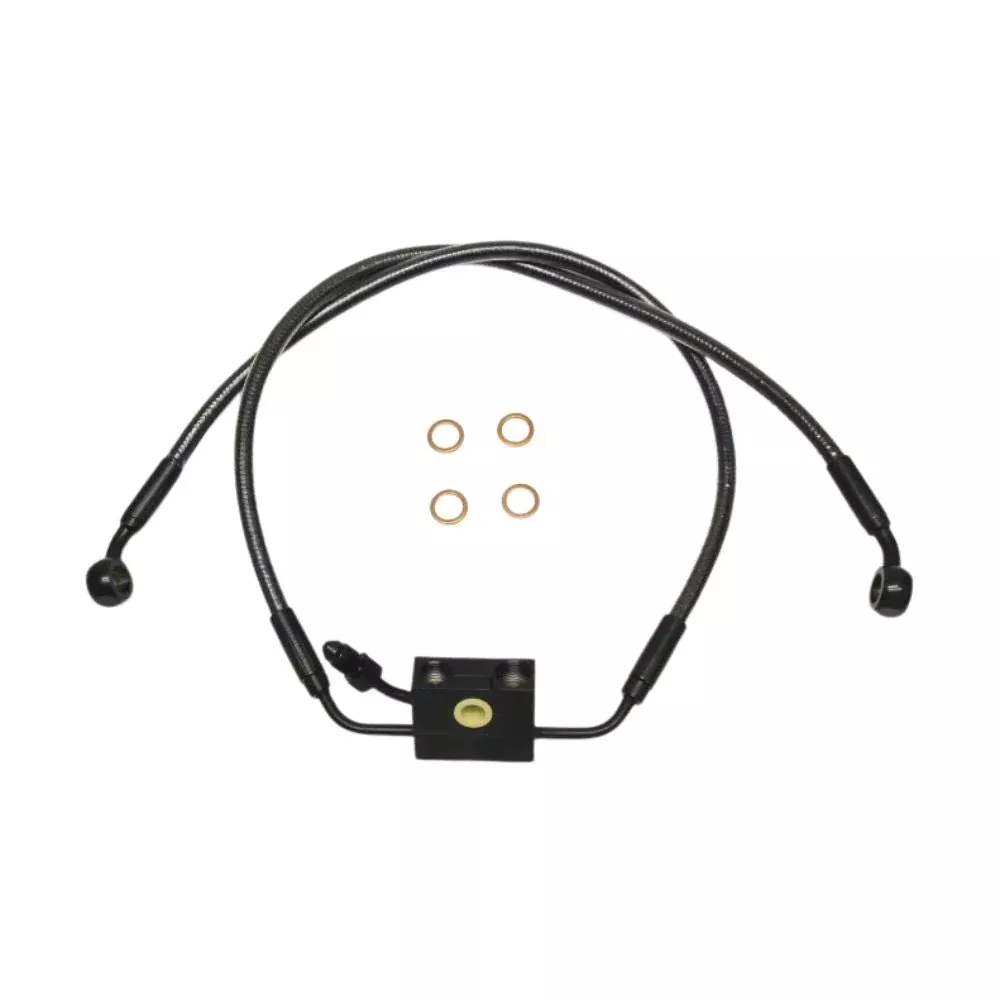 Magnum Shielding 2018-Up Softail Lower Brakes Lines - Dual Disc