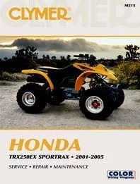 MANUAL TRX250EX 01-05 CLYMER