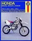 MANUAL XR250/400 86/00