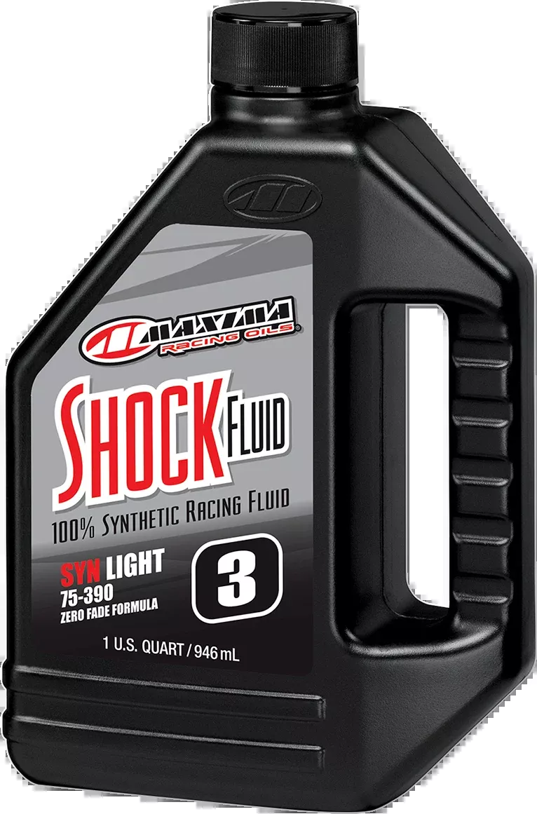 Maxima Racing 3W Fully Synthetic ATV Side by Side Off Road Motorcycle Shock Oil