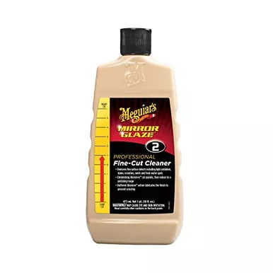 MEGUIAR'S M0216 M2 Mirror Glaze Fine-Cut Cleaner - 16 oz.