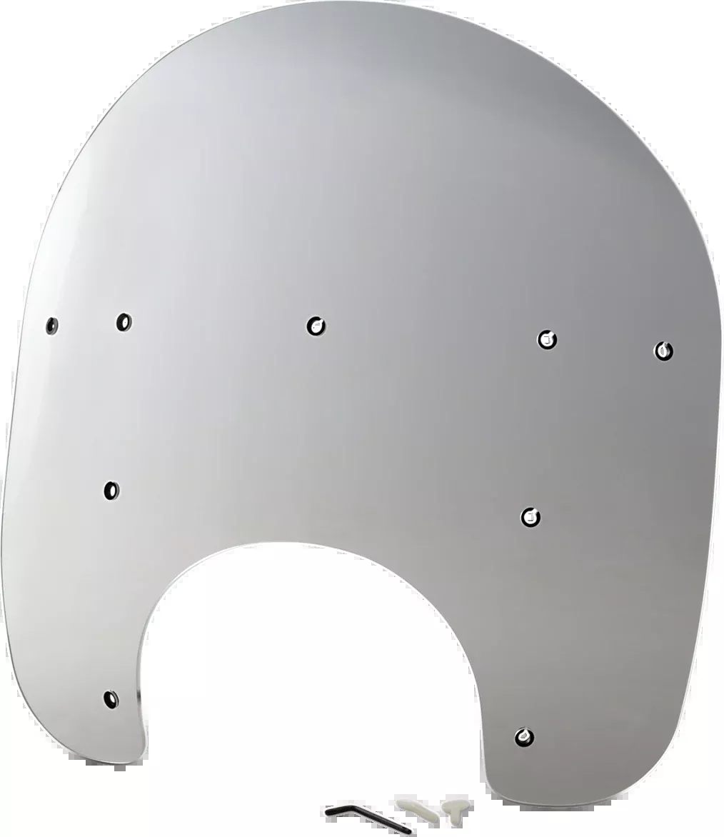Memphis Shades 15" Clear Motorcycle Windshield for 1994-22 Harley Road King FLHR