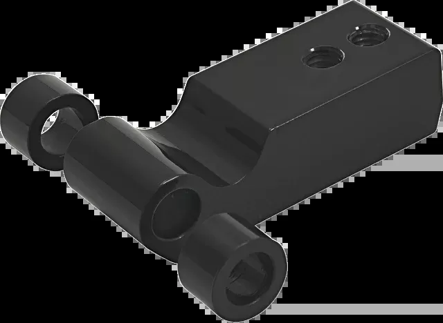 Memphis Shades Black Long Headlight Extension Block for 2018 Harley Street Bob