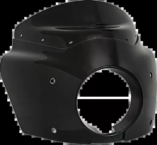 Memphis Shades Black Road Warrior Fairing for 91-05 Harley Dyna FXD FXDL FXDX