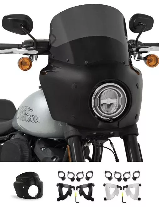 Memphis Shades Complete Road Warrior Fairing for '20-24 Harley Davidson Low Rider S