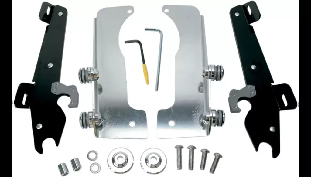 Memphis Shades Fats/Slim Windshield Trigger-Lock Complete Mount Kit