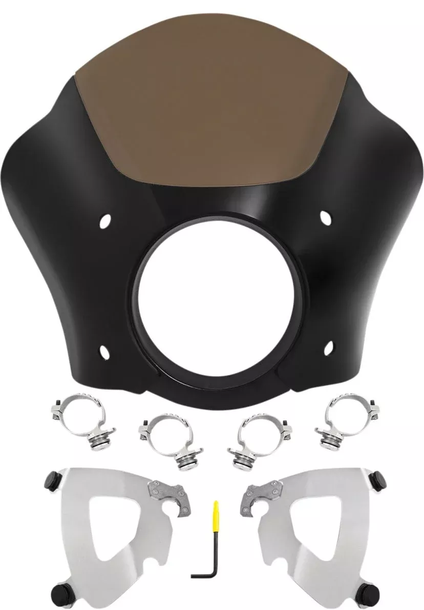 Memphis Shades Gauntlet Detachable Fairing Kit Softail Low Rider FXLR 2018 - POL
