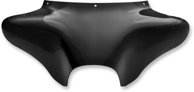 Memphis Shades Gloss Black Batwing Fairing fits 1986-2017 Harley Fat Boy Softail