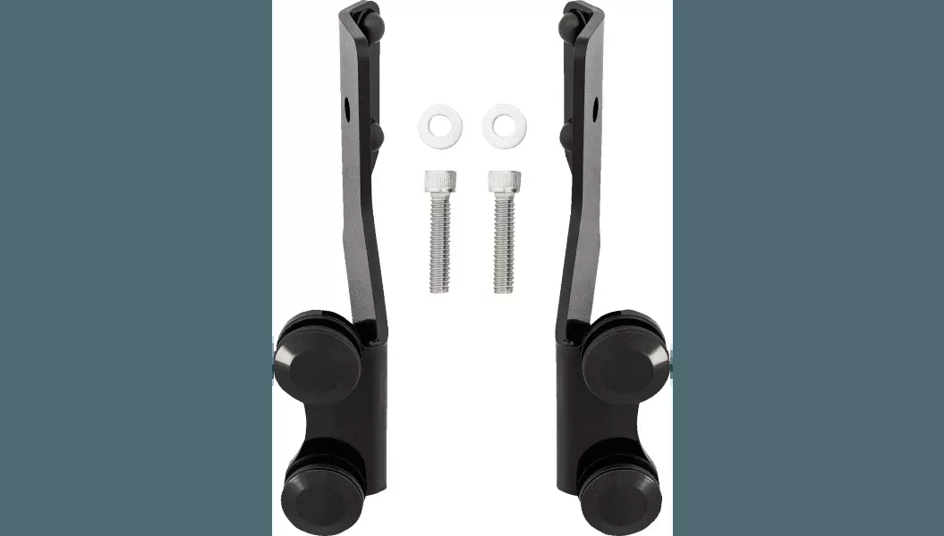 Memphis Shades Lowers Mount for '18-21 Harley Davidson Softail Slim - Black