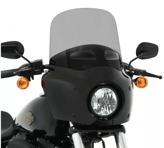 Memphis Shades Road Warrior 13" Tinted Vented Fairing Windshield fits Harley
