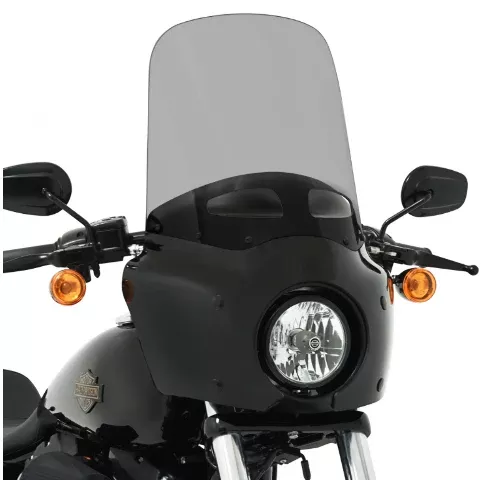 Memphis Shades Road Warrior 17" Tinted Vented Fairing Windshield fits Harley