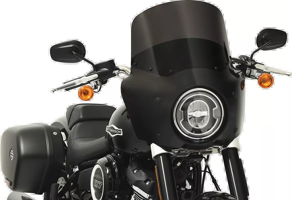 Memphis Shades Road Warrior Fairing & Black Mount Kit 2018-2021 Harley FLSB