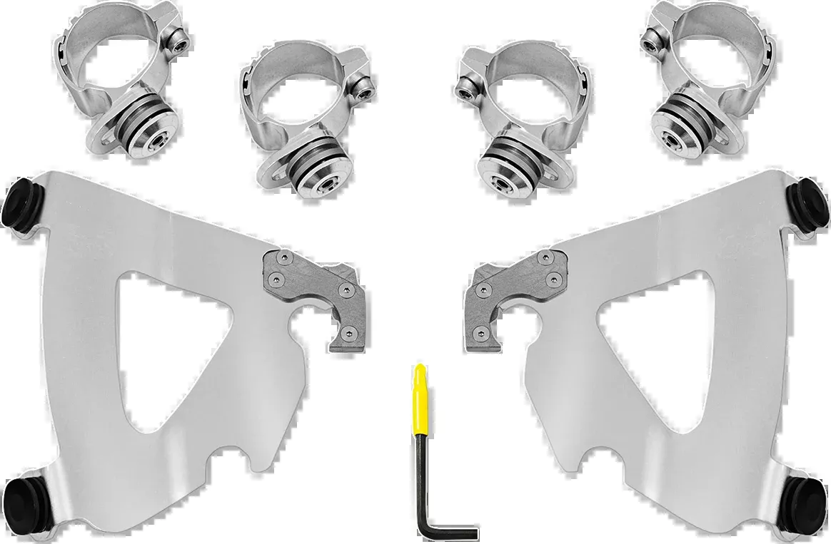 Memphis Shades Road Warrior Fairing Mounting Brackets 1973-2019 Harley Sportster