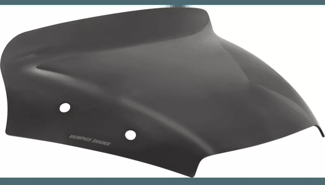 Memphis Shades Spoiler Windshield for '24-25 FLTR Harley Davidson Road Glide Models - Dark Black Smoke (Select Size)