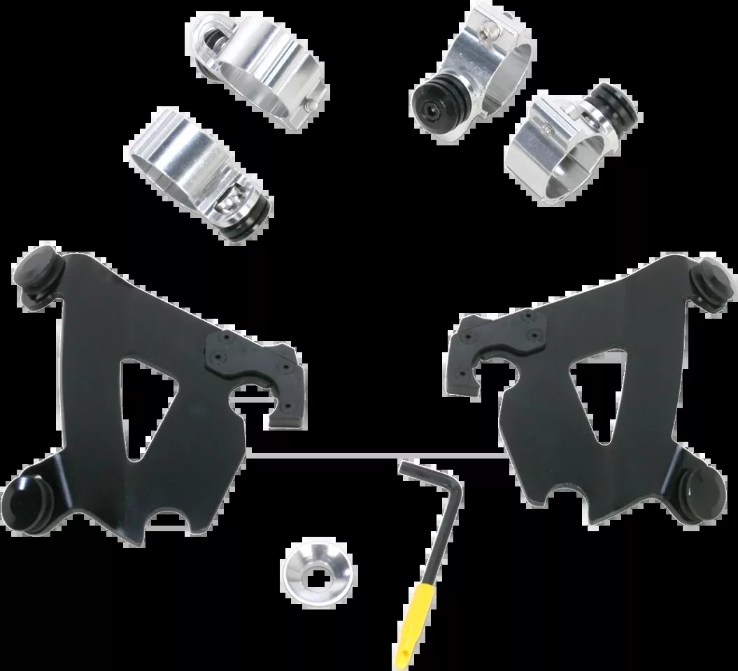 Memphis Shades Trigger Lock Cafe Fairing Mount Kit 1986-2022 Harley Sportster