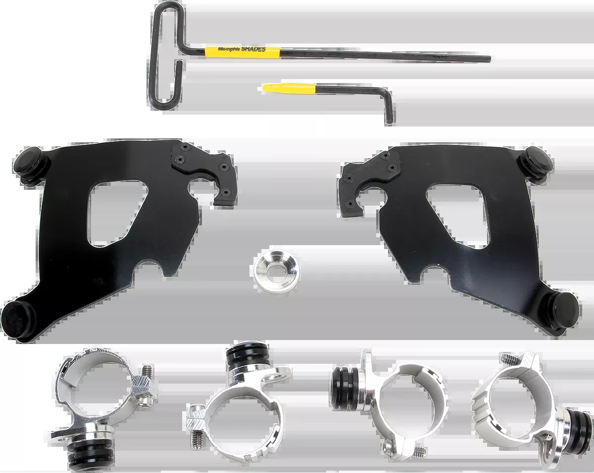 Memphis Shades Trigger Lock Cafe Fairing Mount Kit 2011-2019 Harley Sportster