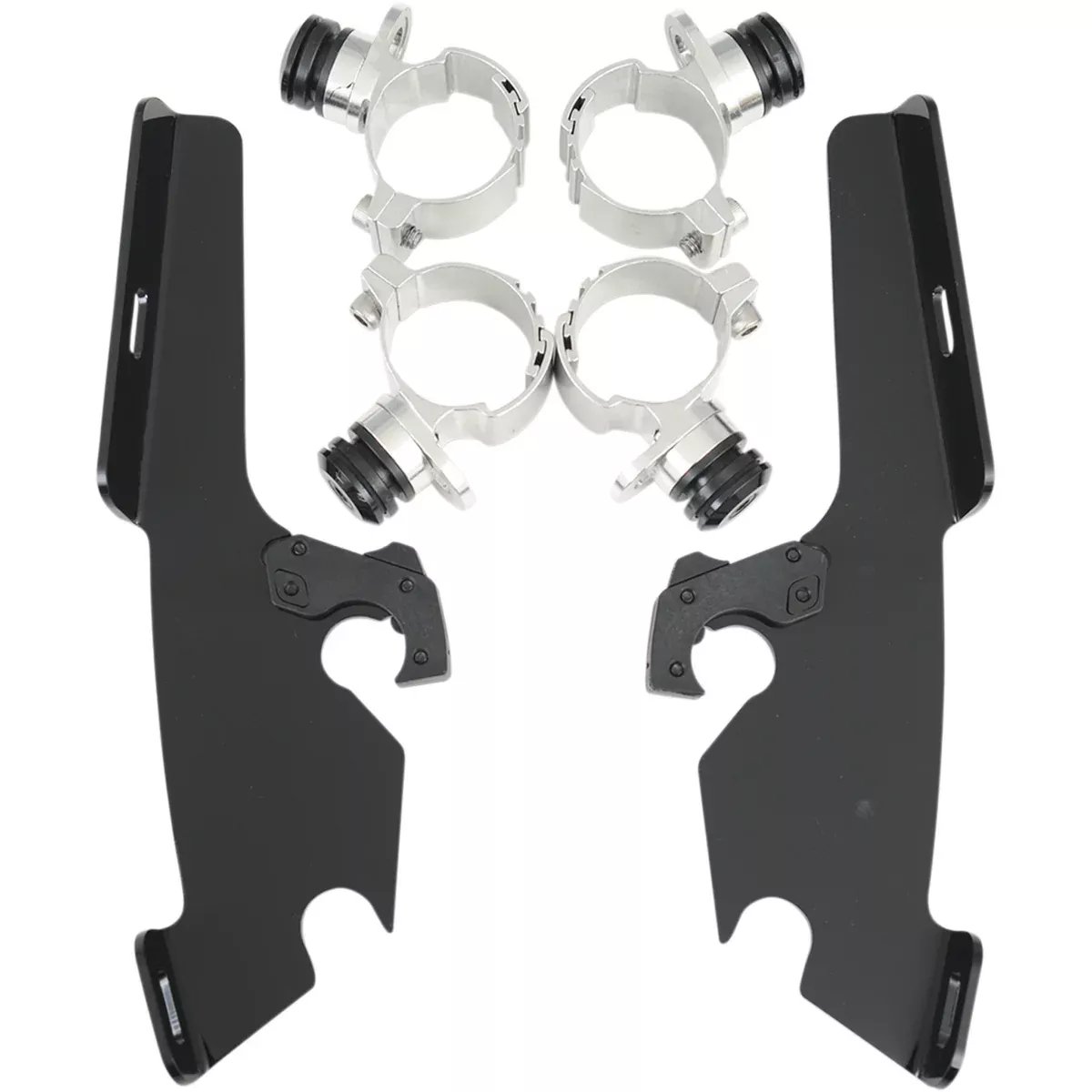 Memphis Shades Trigger Lock Mounting Kit - MEB8982 For Yamaha 1100 Star Custom / 650 Star Custom / Star 1100 Custom 1998-2015 | Kawasaki 900 2007-2024