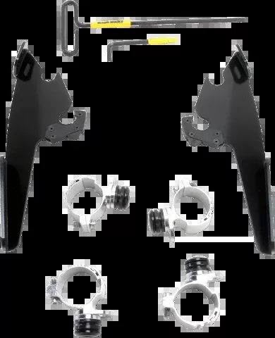 Memphis Shades Windshield Fairing Mount Kit for 2011-2019 Harley Superlow XL