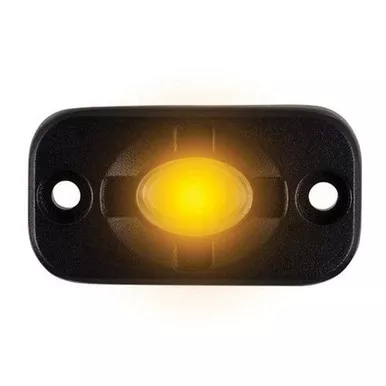 Metra HE-TL1A Amber Auxiliary Lighting Pod 1.5X3 Inch 3 Led
