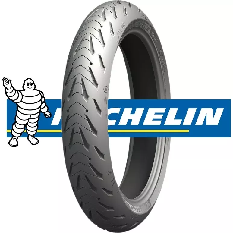 Michelin 99303 Road 5 Motorcycle All Weather Performance Front Tire 120/60ZR17