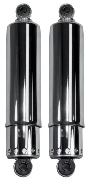 Mid USA 29003 V-Factor Chrome Shock Absorbers 58-72 Harley XL Repl. 54500-67