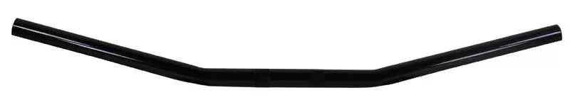 Mid USA 40093 V-Factor Black 1" Drag Style Bars Handlebars Dimpled Harley Custom