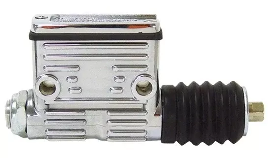 Mid USA 45287 V-Factor Chrome Rear Brake Master Cylinder 87-03 Harley Sportster