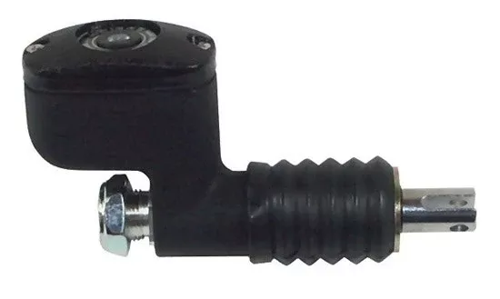 Mid USA 45292 V-Factor Black Rear Brake Master Cylinder 99-17 Harley Softail