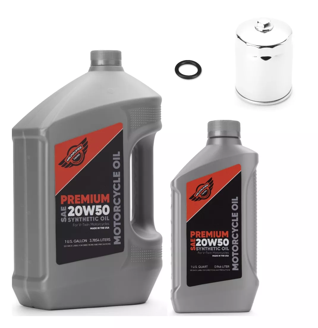 Milwaukee Twins Engine Only Oil Change Kit For Harley Milwaukee-Eight 2017-2026