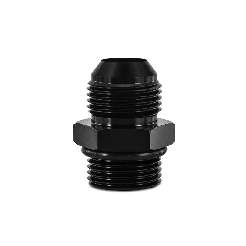 Mishimoto -16ORB to -16AN Aluminum Fitting Black MMFT-16ORB-16BK