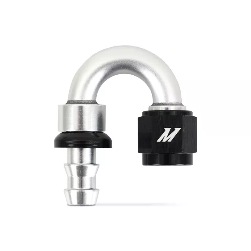 Mishimoto 180 Degree Push Lock Fitting – 6AN