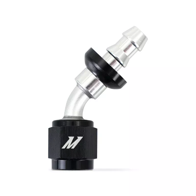 Mishimoto 45 Degree Push Lock Fitting – 4AN
