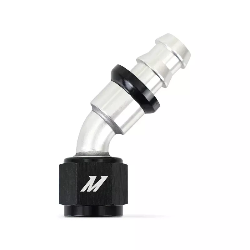 Mishimoto 45 Degree Push Lock Fitting – 8AN