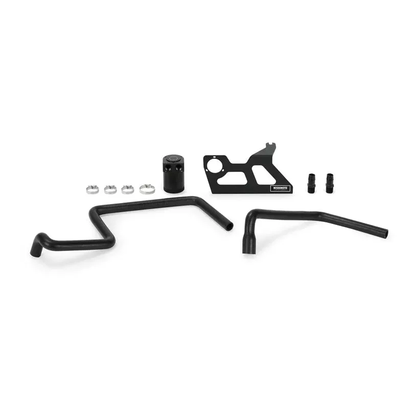 Mishimoto Baffled Oil Catch Can – Black fits 2007-2011 Jeep Wrangler JK