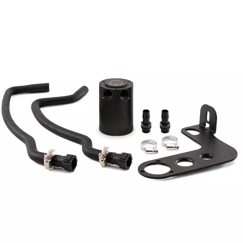 Mishimoto Baffled Oil Catch Can Kit – Black MMBCC-CSS-10PBE fits 2010-2015 Chevrolet Camaro SS