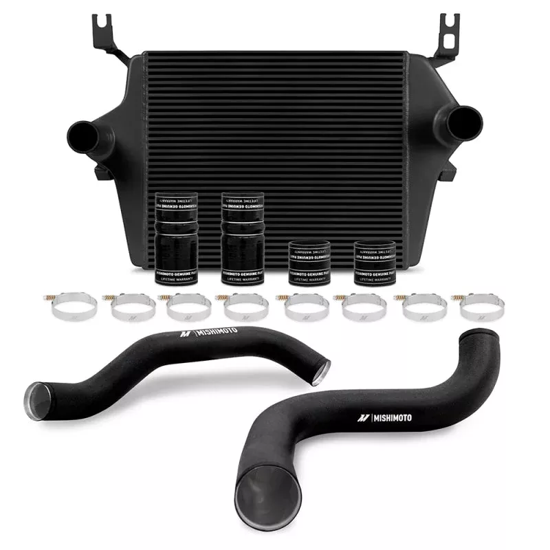 Mishimoto Black Intercooler Kit w/ Black Pipes fits 1999-2003 Ford Excursion, F-250 Super Duty, F-350 Super Duty 7.3L Powerstroke PSD